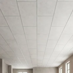 VEVOR 24 x 48 in PVC Ceiling Tiles 10-Pack Drop Ceiling Panels White Marble, PVC Foam Board, Grid Fit, Water-Resistant, Flexible Cut, Easy to Clean, Modern Decorative Finish for Home, Office Areas