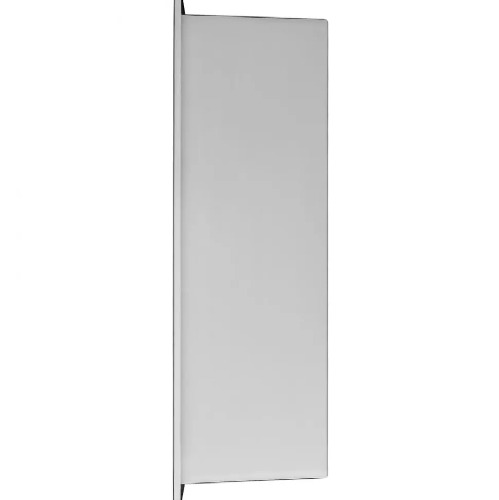 VEVOR 13"x13" No Tile Shower Niche 304 Stainless Steel, Wall-Inserted Niche Recessed Double Shelves, Sealed Waterproof Rust-Resistant Modern Niche for Shower Bathroom Soap Storage, Silver