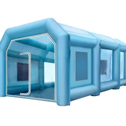 VEVOR 39.3x16.4x13.1Ft Inflatable Spray Booth Custom Tent Paint Booth Inflatable