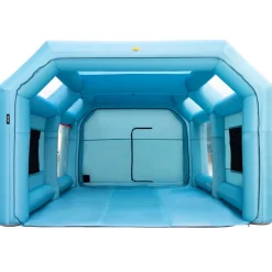 VEVOR Â 26x15x10ft Portable Inflatable Paint Booth,Inflatable Spray Booth, Car Paint Tent with Air Filter System & 2 Blowers, Upgraded Blow Up Spray Booth Tent, Auto Paint Workstation, Car Parking Gara