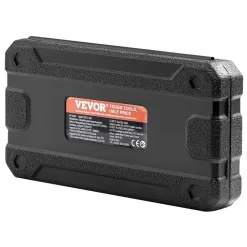 VEVOR XZN Triple Square Spline Bit Socket Set, 10-Piece M4 - M18, Premium Cr-V Steel, 1/4 in, 3/8 in, and 1/2 in Drives, with Enhanced Storage Case, Triple Square Socket Set for Hand Use, Automotive