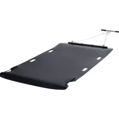 VEVOR Yard Drag Sled, 90 x 46 in, 1500lbs Heavy Duty Utility Sled, HDPE Drag Glider with Ropes & Pull Cables, Hand & Vehicle Use Game Hauler for Firewood Ice Fishing, Compatible with ATVs UTVs Tractors