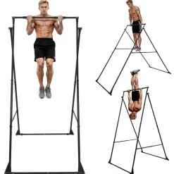 VEVOR Yoga Stand Frame, Max 440.9 lbs Load Swing Stand, Triangular Structure Yoga Aerial Rig, Aerial Silk Stands with EVA Foam, 4-Level Horizontal & 6-Level Vertical Adjustment, Multi-Functional