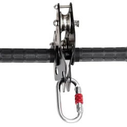 VEVOR Zipline Kit for Kids and Adult, 120 ft Zip Line Kits Up to 500 lb, Backyard Outdoor Quick Setup Zipline, Playground Entertainment with Stainless Steel Zipline, Spring Brake, Safety Harness, Seat