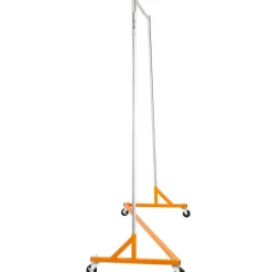 VEVOR Z Rack, Industrial Grade Z Base Garment Rack, Rolling Z Garment Rack, Sturdy Steel Z Base Clothing Rack with Lockable Casters for Home Garment Store Display Commercial Use Oran